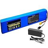 Sein Batterie de vélo électrique 36V 14000mAh 20S2P Batterie au Lithium-ION 14Ah pour Scooters électriques 500W Fauteuils roulants électriques Outils électriques avec BMS et Chargeur