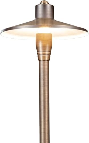 Miniatura 9 de Luz de camino de latón G2 de 12 V (bronce) con bombilla LED