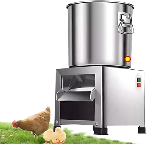JINGEDD Broyeur d'élevage 1800 W, Petit broyeur Domestique pour l'élevage avec 4 Lames, idéal pour hacher Les légumes et Les Fruits tels Que Le Poulet, Le Canard et l'oie.
