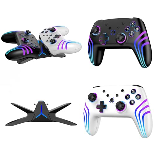 Image of VidPPluing 2 Pack Switch Controllers with Charging Dock
