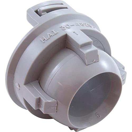 Hydro-Air Nozzle, BWG/HAI Magnaflo, Eyeball w/Cage, Gry