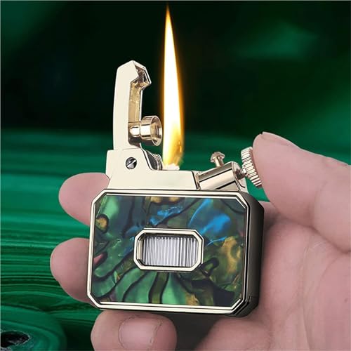 Encendedor Retro Slim de Kerosene con Diseño de Seguridad miniatura 2