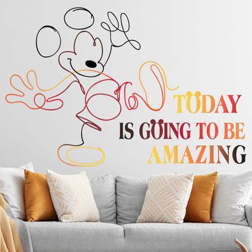 Mfault MFA-392-FBA Cartoon Mouse Wall Decals Stickers thumb #5