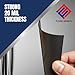Flexible Magnets Self Adhesive Magnetic Sheets - Make Anything a Magnet - Magnetic Adhesive Sheets -Premium Quality Peel and Stick Magnets 20 mil (Pack of 100, 4