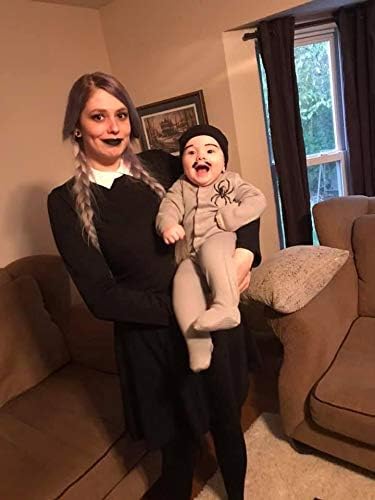 Vista 5 de FENSACE - Vestido de manga larga para mujer con cuello de Peter Pan