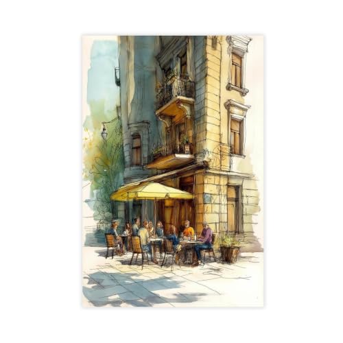 Toile de décoration murale 50x76 cm pour rompre la monotonie des murs