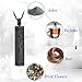 Imrsanl Tree of Life Urn Necklace for Men Women Bar Cremation Jewelry for Ashes Keepsake Ashes Necklace Pendent (Black)