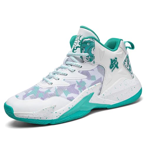 Ucilxi New Flying Woven Fashion Basketball Shoes White