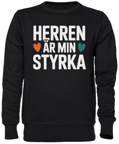 Sweat-shirt Noir Jumper Unisexe Contre le Froid de Mi-Saison