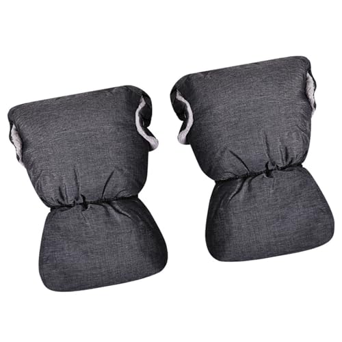 Supoion Guantes calentadores de manos para cochecito, manoplas resistentes al viento, a prueba de salpicaduras para cochecito
