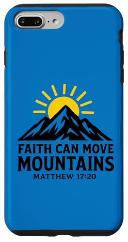 Faith Can Move Mountains�}�^�C17:20 �L���X�g�� �X�}�z�P�[�X iPhone 7 Plus/8 Plus �p