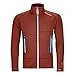 Produktbild ORTOVOX Fleece Light Jacket Herrenjacke, Herren, Weste, 87139, Ton / Orange, L
