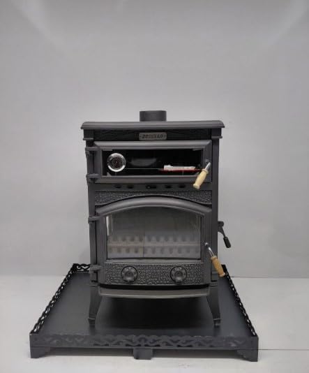 Dorello Swain Model Portable Wood Burning Camp Stove – Heavy Duty Outdoor Tent Stove for Camping and Cabin