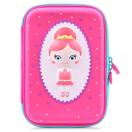 Case, Pencil Box, Storage Box For School Students Girls Teens Kids Toddlers Pink
