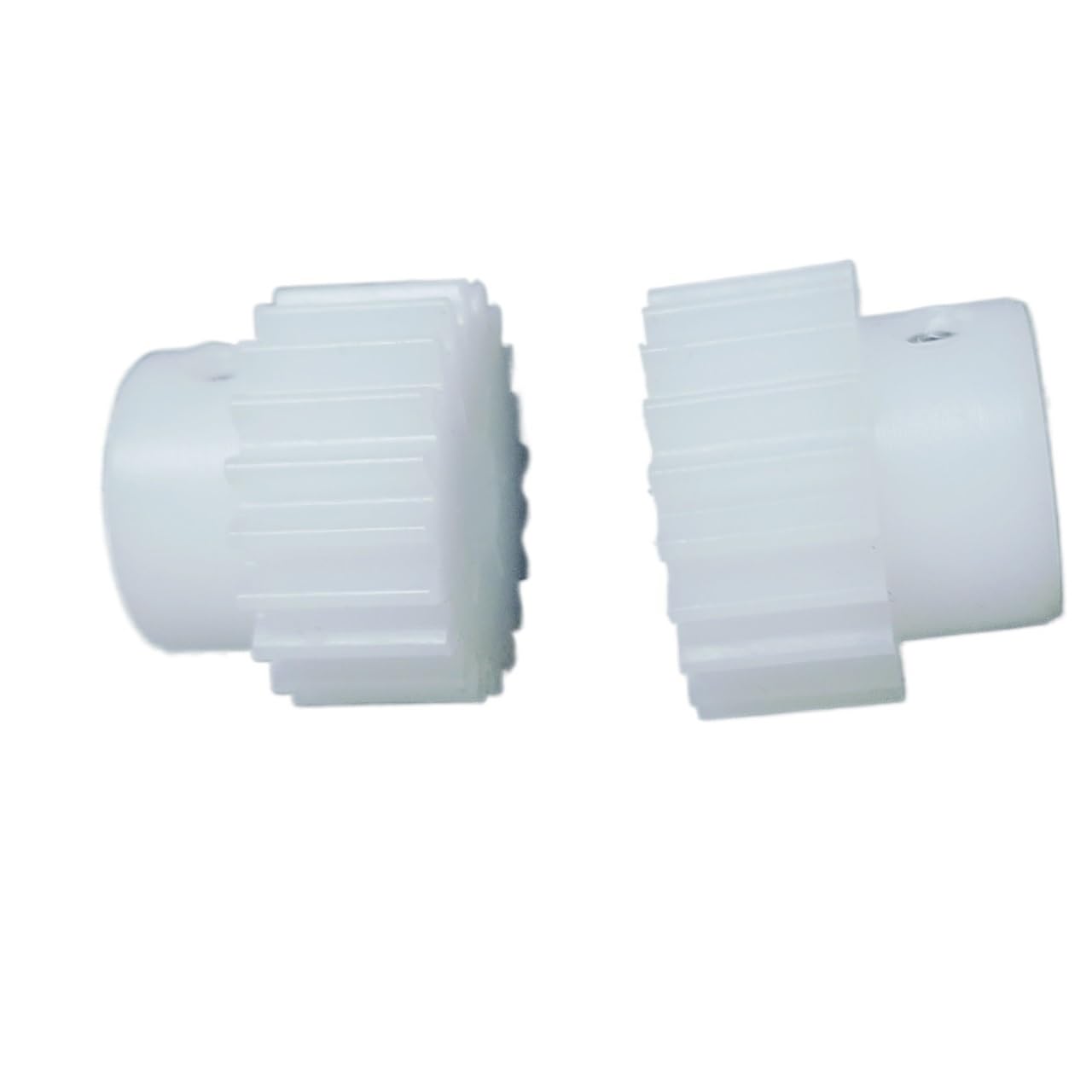 Cylindrical Drive 2pcs 0.5 Module 23 Teeth Plastic Straight Teeth Gear 0.5M 23T Spur Gear with Step 12.5mm Diameter Cylindrical Gear Rack Machinery(6MM BORE)