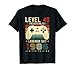 Level 40 Geburtstag Junge Gamer Mann Deko Jahrgang 1986 T-Shirt