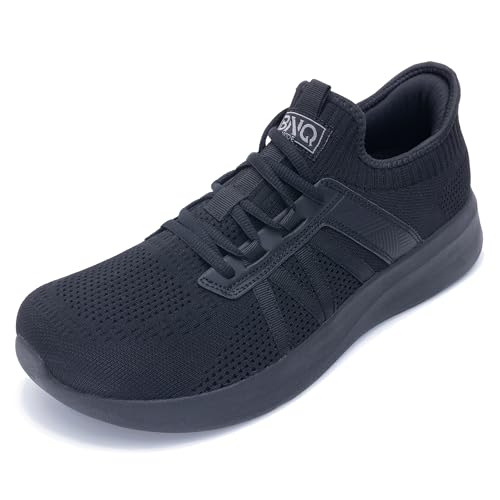 Wide Toe Box Shoes for Men Comfory Men's Width Slip On Walking Sneakers Casual Dress Shoes Plantar Fasciitis Orthotic Tennis Sneakers US 7-12