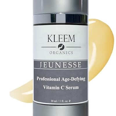 Kleem Anti Aging Vitamin C Serum for Face - Brightening Serum for Dark Spots, Age Spots, Wrinkles & Sun Damage - Face Serum with Hyaluronic Acid, Vitamin E & Aloe Vera - Dermatologist Tested, 1.7oz