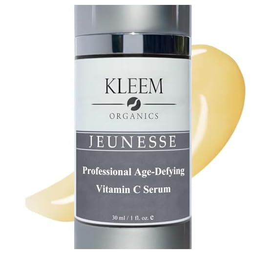 Kleem Organics vitamin C -serum för ansikte och Nacke med hyaluronsyra och vitamin E | Naturligt anti -åldrande ansiktsserum | Bästa ansiktsserum mot rynkor | Acne Spot Treatment och Dark Spot Corrector för ansikte [30 ml]. Plågeri-fri