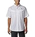 Columbia Men's Low Drag Offshore Short Sleeve Shirt, White, Large