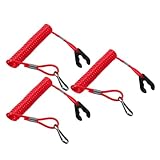 motor electrico embarcacion agua salada Cordón de emergencia para embarcaciones: el diseño simple y fácil de usar permite una fácil activación tirando del cordón de emergencia para embarcaciones, cordón de seguridad en espiral