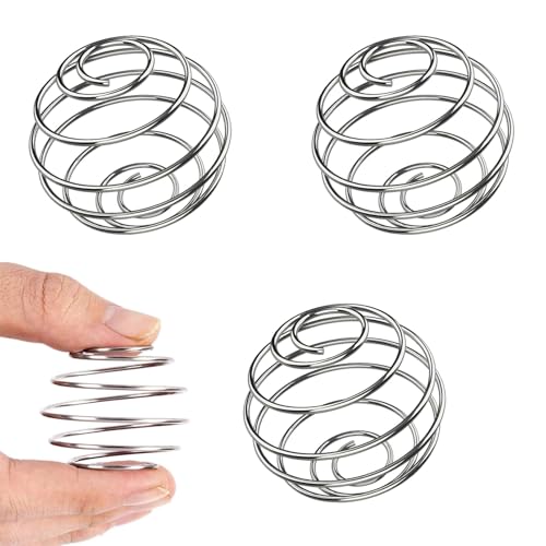 3 Stück Edelstahl Protein Shaker, Metall Shaker Ball, Frühling Kugeltyp Blender, Shaker Proteinshake Shaker Kugel, Metall Flaschenmischer, Sport und Fitness für Protein Gemischte Getränke (40mm) 3 Stück Edelstahl Protein Shaker, Metall Shaker Ball, Frühling Kugeltyp Blender, Shaker Proteinshake Shaker Kugel, Metall Flaschenmischer, Sport und Fitness für Protein Gemischte Getränke (40mm)