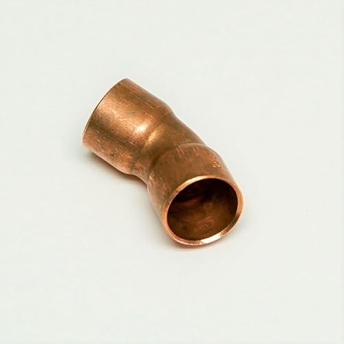 W3021 1/2" ID 45 Degree Copper Ell Refrigeration