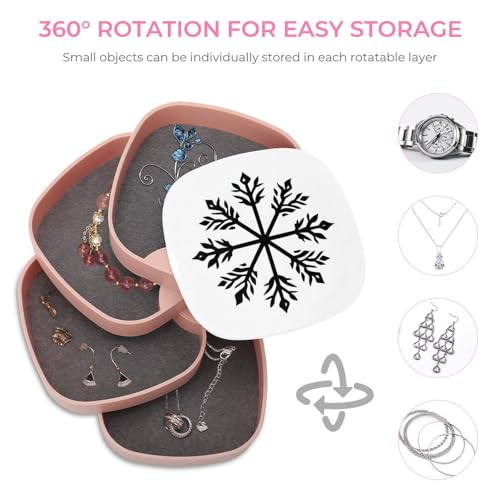 Boîtes à bijoux simples pour éviter les nœuds de colliers et bracelets - 5