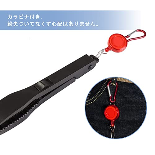 サムコス ワニグリップ式魚つかみ器 ABS樹脂製 軽量 コンパ