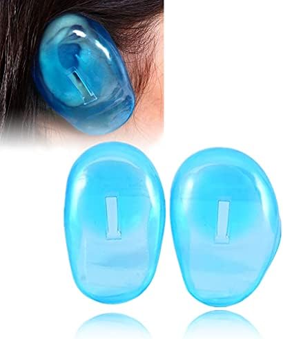 2pcs Ear Cover Protector, Ear Cover Shield Anti Staining Plastic Guard ，Protects Earmuffs From The Dye