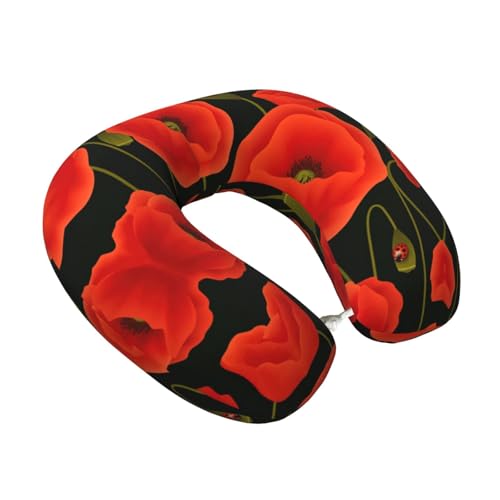 Almohada de poliéster para cuello y hombros negra miniatura 2