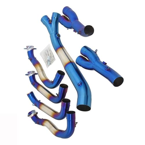 Raccord d'échappement moto BMW S1000RR 2010-2018 avec tubulure avant de 60mm robuste