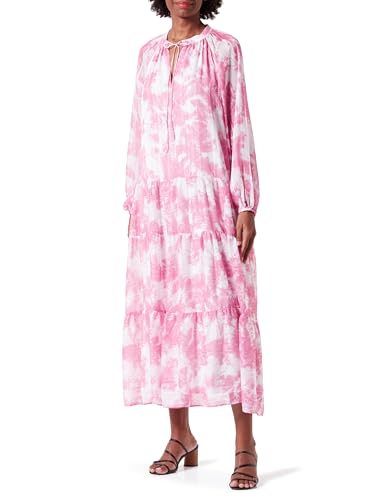 Robe maxi longue manche 3/4 en taille S pour femme élégante