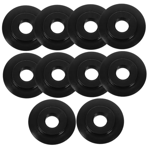 Uonlytech 10 Piezas Cortador de tubos cortadores de tubos cuchillas cortatubos interiores enhebrador conducto cuchilla del cortador rueda cortadora de cobre acero de alta velocidad