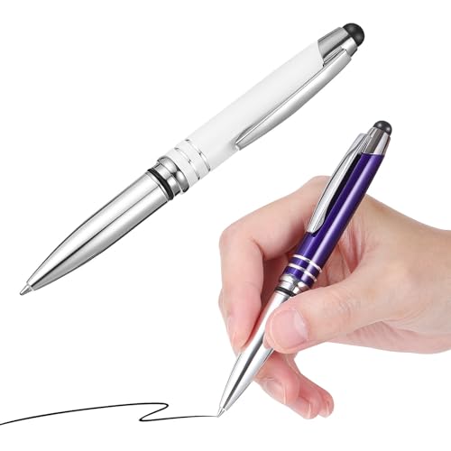 BUTIFULSIC Lápiz Óptico Capacitivo Multifuncional de Metal Clip, Cómodo de Usar, 2 Piezas para Pintura y Estudio Profesional