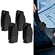 Sicherheitsgurt Versteller,4 Stück Auto Schultergurt Versteller,4,5×6,5×1,5cm,Universell Auto Sicherheitsgurt Klammern für lose Gurte,Automobil Schulter Nackenschutz Kunststoff Riemen Clips