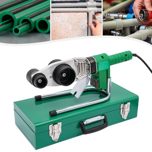 Soldadora de tubos PPR de acero y aluminio, soldadora manual de plástico para soldar tubos PPR, PB, PE, PV, plásticos (20 63 mm)
