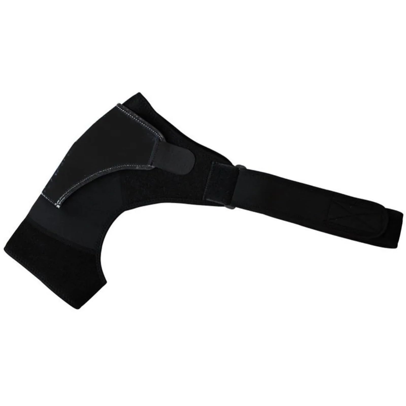 1 pezzo regolabile professionale spallacci spallacci protettori sportivi elastici traspiranti supporto fasce protezione braccio(Left Shoulder)