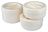 Isosteel VA-PC9683 Set 3 Stück Kunststoff-Container für 1,5 L Isolierbehälter VA-9683/VA-9683AT