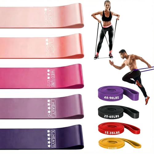 Bandes de fitness pour appareils de gym à la maison et séances de Pilates