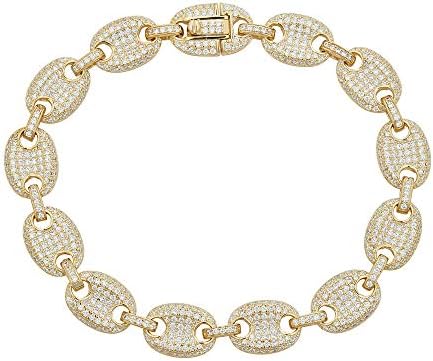 Solid 925 Sterling Silver - 14k Gold 