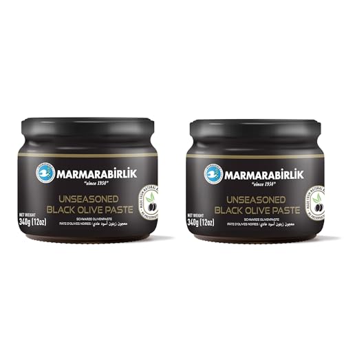 Marmarabirlik, Black Olives Spread, Turkish Olive Paste & Tapenade, Gourmet