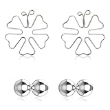 2 stk Schneeflocken Nippelklemmen Brustwarzen Sex Spielzeug für Frau & 4 stk Magnetische Nippelklemmen Schamlippen Klemmen,Nipple Clamps Bondageset Fessel Set,SM Sexspielzeug für Paare Extrem Sex