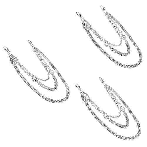 Cadena de pantalones de hip hop para lucir en festivales con carteras y moda urbana