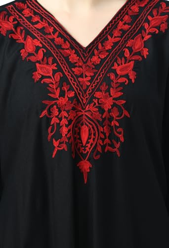 Image of QAZMI Women's Rayon Cotton Kaftan