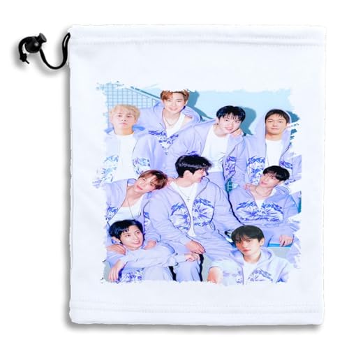 MERCHANDMANIA Braga Gorro Polar Ajustable Chicos Cantantes Grupo reverxe Back Pocket Poliester Invierno Personalizada