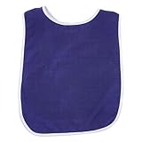 [POPETPOP] 大人用食事用ビブ 軽量洗濯可能 抗汚れ防油 高耐久シンプル装着 高齢者向け食事用品