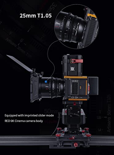 7Artisans 7L12230202101 25Mm T1.05 Cine Lens For Sony-E-Mount Camera,Manual Aps-C Focus Large Aperture Mirrorless Camera Lenses thumb #5