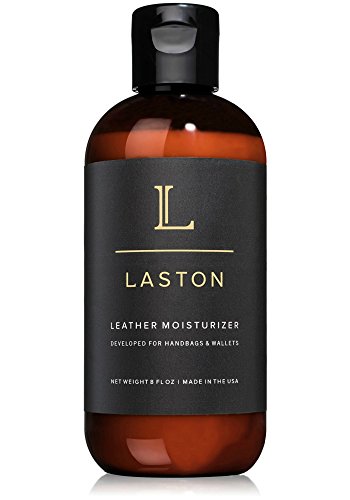 Laston Leather Conditioner & Moisturizer 8 Oz | Cleans and Protects Handbags, Purses, and Wallets | Non-Darkening Formula for Luxury Leathers