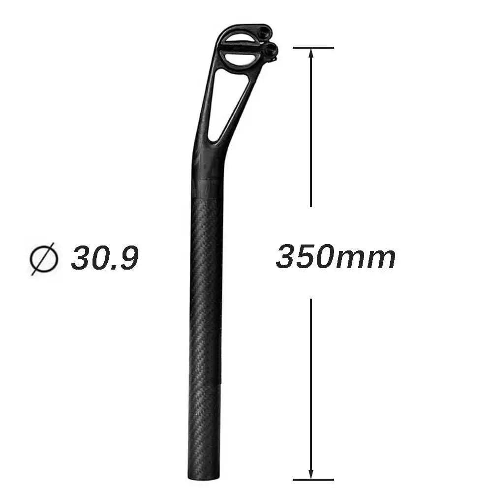 Tubo Reggisella Reggisella per bicicletta Carbon Offset 5/25mm Mountain bike Reggisella